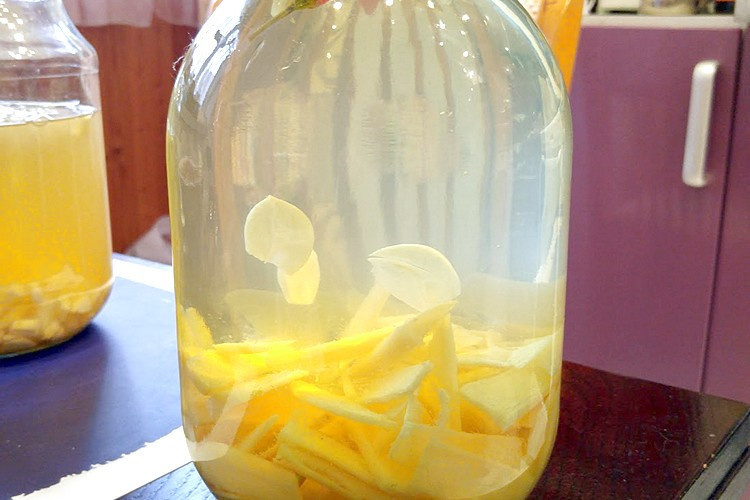 классический рецепт самогона с лимоном